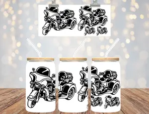 Uv Dtf Cup Wrap Motorcycles 673