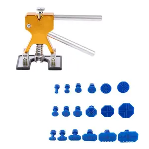 Auto Body Dent Repair Kit, Car Dent Puller with Golden Dent Puller for Auto Body Dent Removal, Minor Dent and Deep Dent Removal