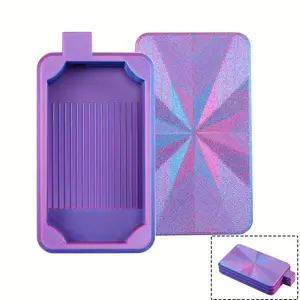 Diamond Painting Tray, Storage Tray with Lid, Accessories and Tools, Easy-To-Tilt Bead Tray for 5D Diamond Painting Set