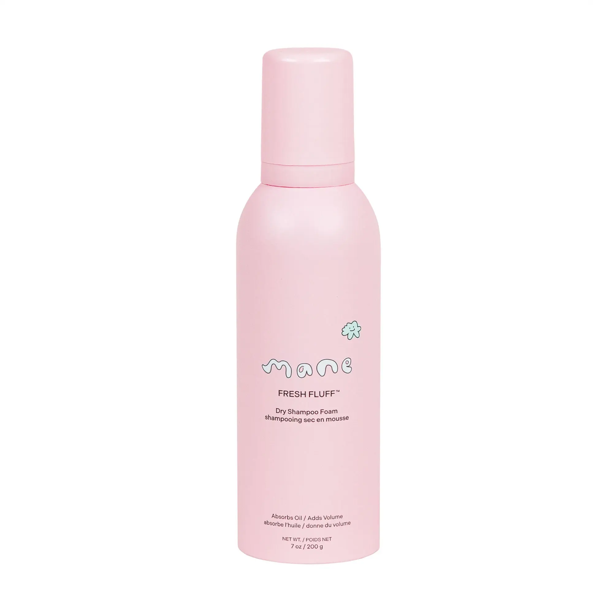 Mane Fresh Fluff Dry Shampoo Foam - Wet-to-Dry Hair Cleansing Foam that Refreshes Hair, Extends Style, Delivers Soft, Voluminous Results
