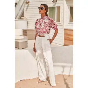 Bridget Wide Leg Wrap Pants