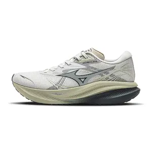 Mizuno Lightweight Low-Top Casual Shoes for Men and Women in Light Gray with Breathable Comfort Trending Shoes, House White Official Shoes to Get / Maison Mihara