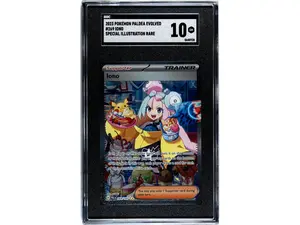 2023 Pokemon Paldea Evolved #269/193 Iono Special Illustration Rare SGC 10