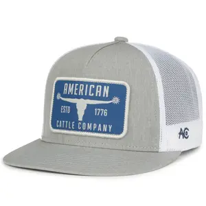 Bull Spurs Hat-Flat