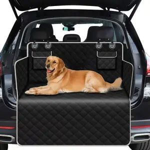 Vehicle Pet Pad for Suv and Car Travel, Luxury Pet Cargo Liner, Trunk Protection Mat, Dog Seat Cover, Pet Accessories