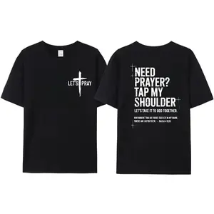 Need Prayer Hoodie - Tap My Shoulder Let’s Pray Christian Faith Sweatshirt, Bible Verse Matthew 18:20, Religious Inspirational Fall Winter Outfit Womenswear, Ideal Gift For Birthday, Valentine’s Day, Graduation & All Occasions Top