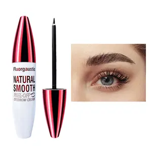 Easy Peel-Off Eyebrow Gel-Waterproof&Sweatproof, primer base daily gift Long-LastingBlack or Brown TattooTint,Film Forming,MediumCoverage for All SkinTypes Makeup Cosmetic