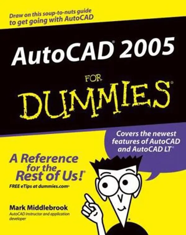 USED Book - AutoCAD 2005 for Dummies by Middlebrook, Mark (Paperback) - english