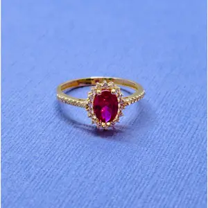 14K Solid Yellow Gold Ring - Elegant Design with Yellow Gold Band