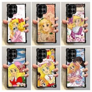 Candy Candy Retro Anime Clear Phone Case - 80s Nostalgia Phone Case For Samsung galaxy S25 S22 S23 S24 FE ULTRA PLUS EDGE Phone Case  #YGSJDDM10