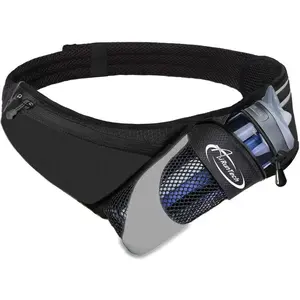 Running Hydration Belt with Water Bottle Holder,Hiking Fanny Pack for Phone and Wallet,Running Bag Runners Essentials Accessories Marathon Triathlon Walking Jogging Gear Gift