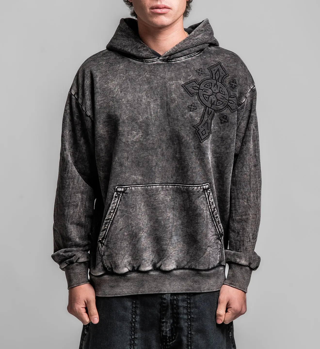 Affliction Men's Pullover Hoodie Vesper