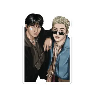 S. Coups & Mingyu Hype Vibes Sticker