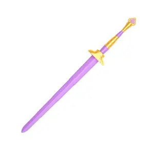 Expandable Sword Role-Playing Costume Accessory, 3D Printed Extendible Sword Prop for Halloween Party Decorations