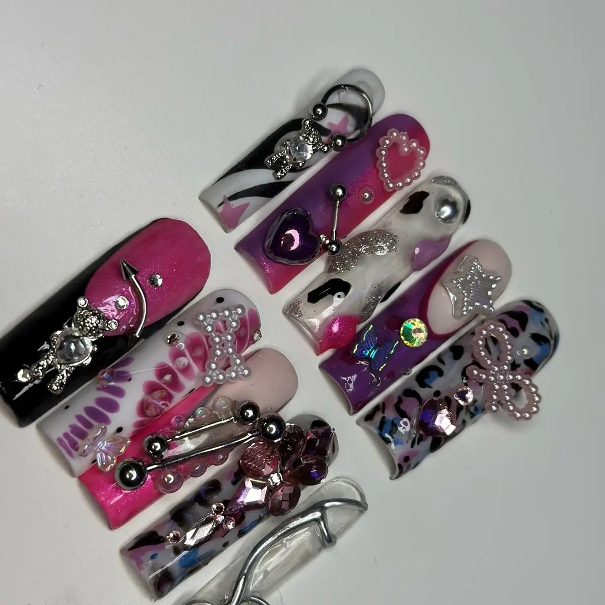 ROCK STAR BADDIE NAILS (High Gloss)