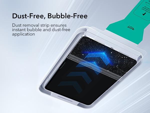 ESR Screen Protector for iPad Air 11"/13"&iPad Pro 11"/13"&iPad A16 11/10, Bubble-Free, Easy Installation, 9H Tempered Glass Film with UltraFit Tray