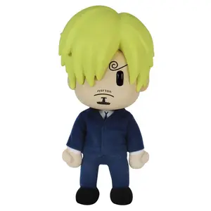 One Piece: Vinsmoke Sanji (Dressrosa Arc) Figurekey Plush 8" H