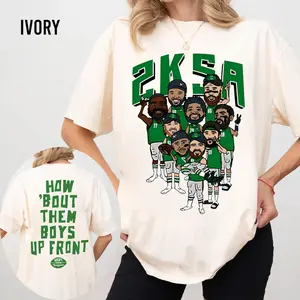 Saquon T-Shirt, How 'Bout Them Boys Up Front, Sports Fan Gift, Retro Eagles Apparel, 2K Barkley