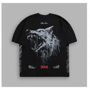 Darc Fenrir "Side By Side" Premium Tee in Black Short Sleeve  Soft Everyday Wear Oversize