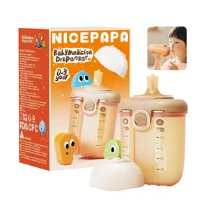Nicepapa Baby Anti-Choking Medicine Feeder, Newborn & Toddler Bottle - Helps Reduce the Bitterness of Medication - PPSU