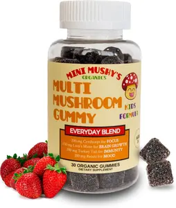 Multi Mushroom Gummy Vitamin for Kids - Dietary Supplement