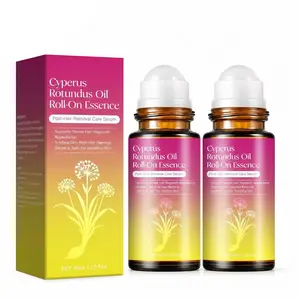 Cyperus Rotundus Oil, Natural Cyprus Cypress Rotundus Oil for Hair Removal, Reduces Unwanted Hair Growth, Soothes Skin & Minimizes Pores for All Skin Types