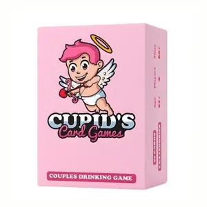 Cupid's Card Games for Couples, Romantic Date Night Activity, Fun Paper Deck Game, Perfect for Valentine's Day & Anniversaries