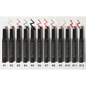 [SALE] 12PCS Shimmer Cream Eyeshadow Stick Set #1-12 Waterproof Matte Blendable Long-wear