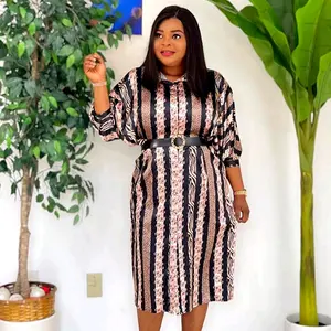 Bubble Pop Satin button-down dress