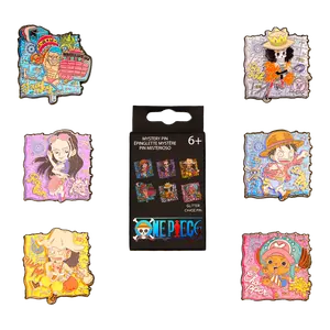 One Piece Map Blind Box Pin