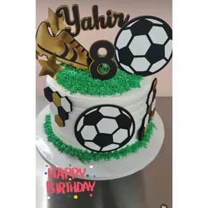 Soccer Cake Topper, soccer cake decor, Cake Topper