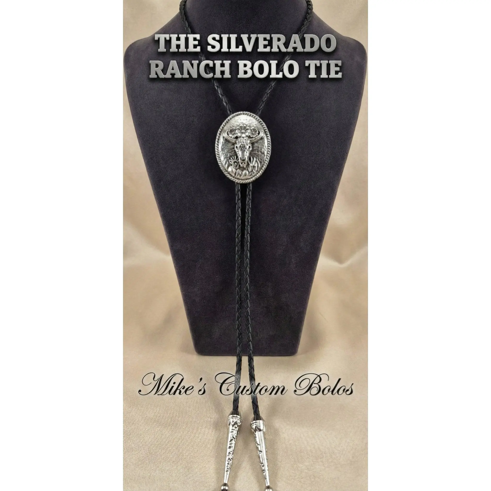 THE SILVERADO RANCH BOLO TIE ~ MIKE'S CUSTOM BOLOS