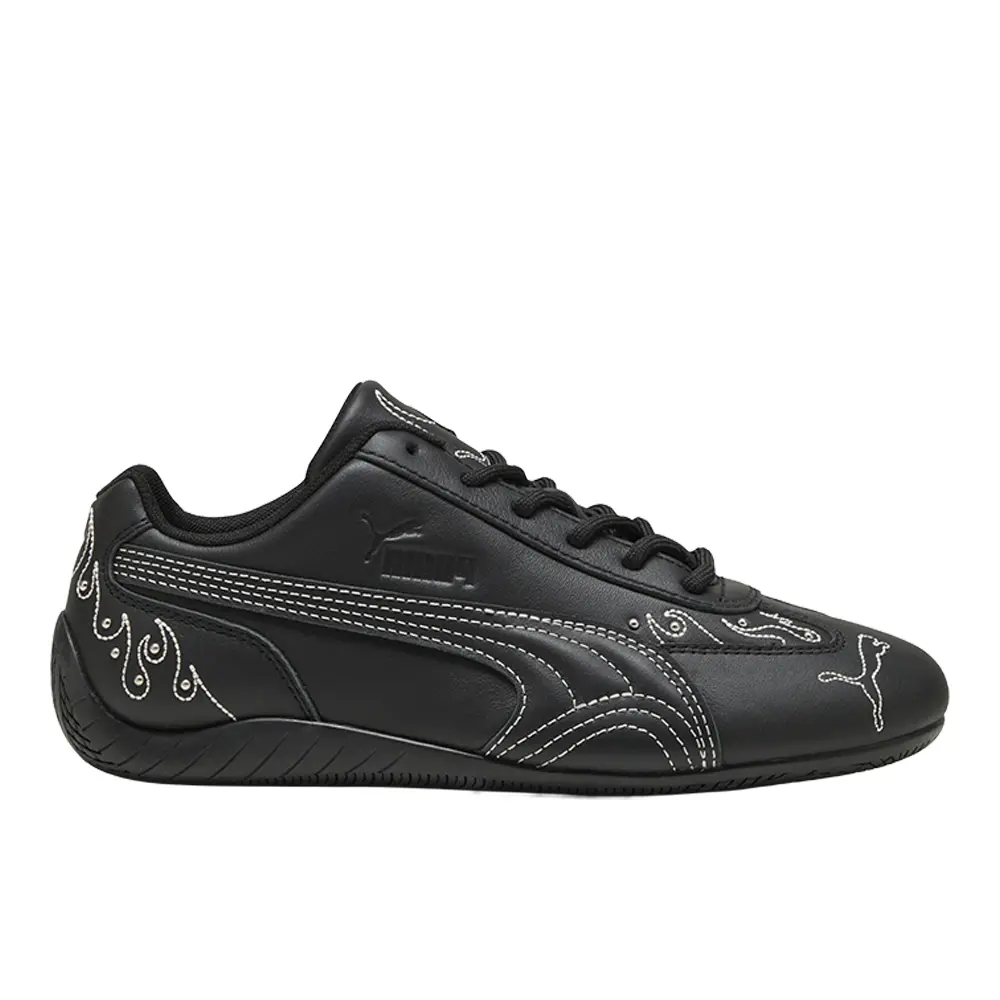 PUMA Mens Speedcat Embellished Sneakers Shoes Casual - Black