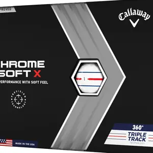 Callaway Chrome Soft X 360 Triple Track Golf Balls 2023 - SALE