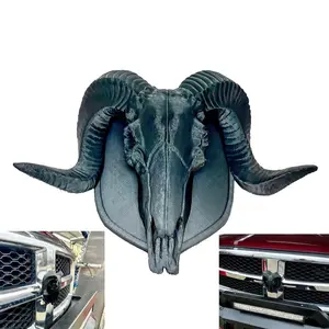 2013-2018 RAM 1500,2500,3500 Grille Emblem Ram Head skull. Made in USA! Compatible With Ram Truck - Ram Aftermarket Parts