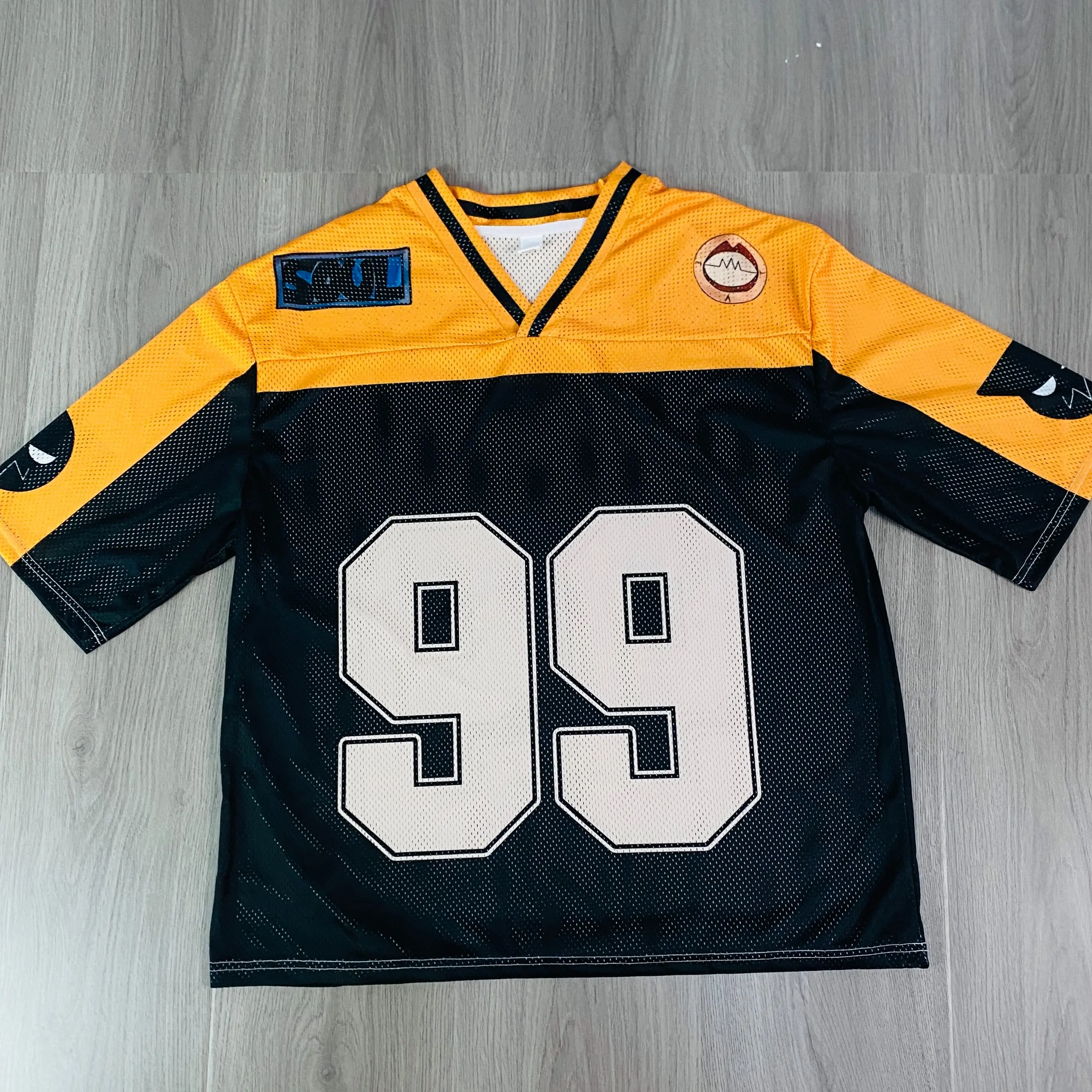Soul Eater Football Jersey Summer Pump Cover Sport T-shirt Anime Manga Tee Cosplay