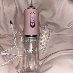 Rechargeable Water Flosser, Cordless Dental Flosser, Portable Oral Irrigator with 4 Counts Jet Tips, Waterproof Teeth Cleaner, 3 Modes Teeth Cleaning Tool for Home & Travel #TOP PICKS