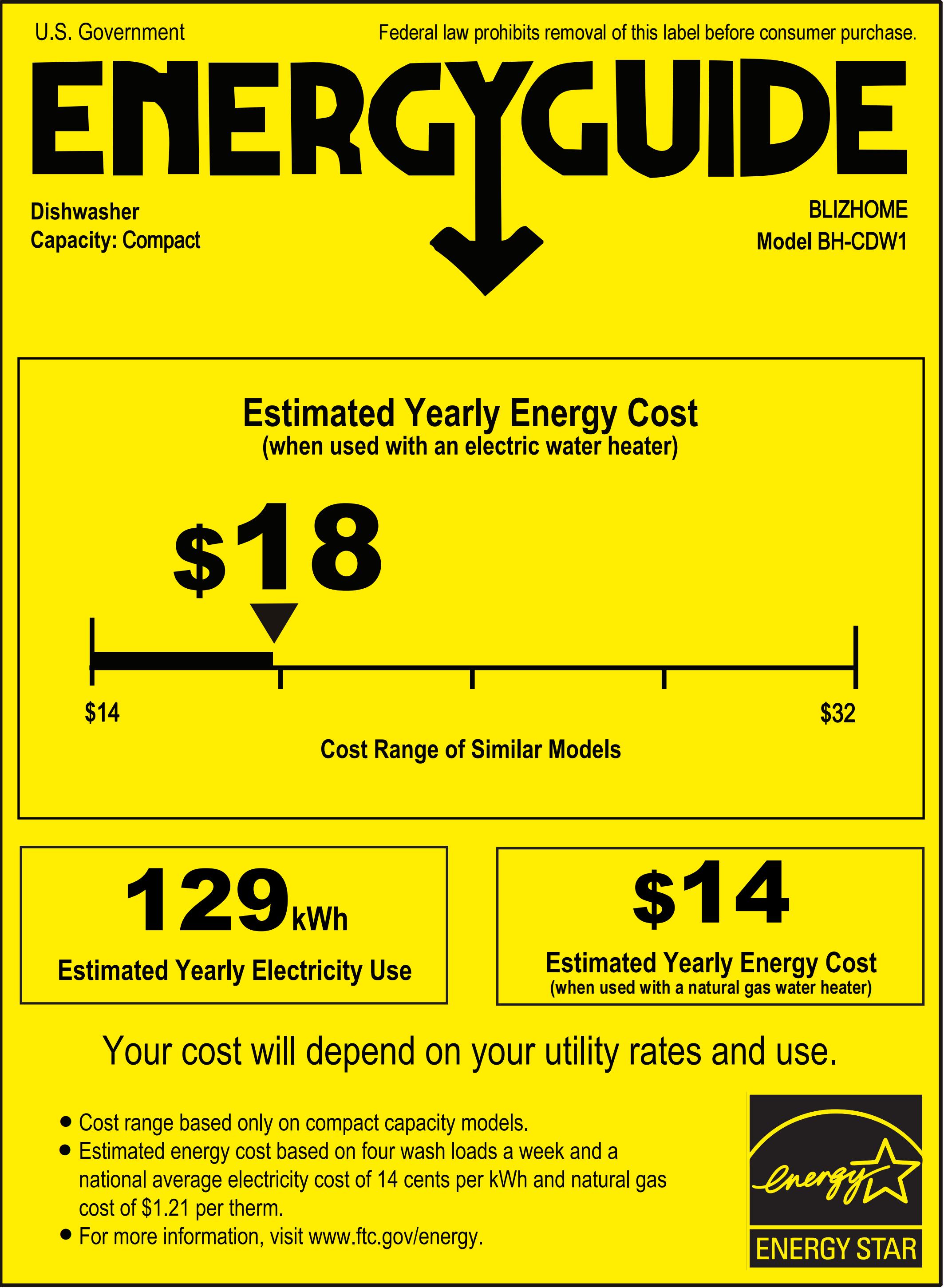 Countertop Dishwasher, BLITZHOME WiFi Smart App Control 6 Programs Portable Mini Dishwasher with 5L Built-in Water Tank, 360° Dual Spray, High-Temp & Dry, Delay Start Function, Compact Tabletop Dishwashers for Kitchen, Apartment, Camping, RV