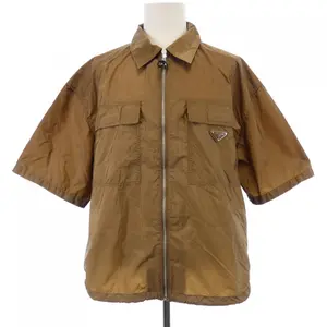 Pre-owned PRADA Nylon Small Leather Goods Re Short Sleeve Shirt