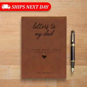 Personalized Grief Journal - 1PC Thoughtful Leatherette Memorial Gift - Sympathy Gifts for Loss of Husband, and Loved Ones - Elegant Keepsake Book for Cherished Memories - Compact Memory Journal
