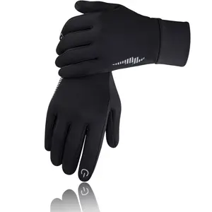 FixIt Haven Winter Gloves SRG102 for Women Men - Touch Screen, Thermal Warm, Full Finger Liners - Ideal for Cycling, Running, Driving, Hiking, Texting, Gardening & Daily Activities