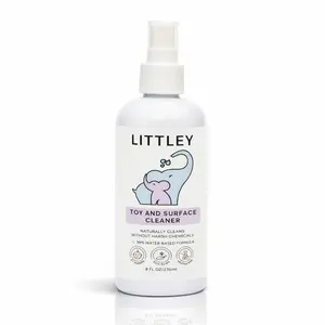 Littley 8oz Infant & Toddler Toy and Surface Cleaner by Think Smarter Products (Made in the USA)