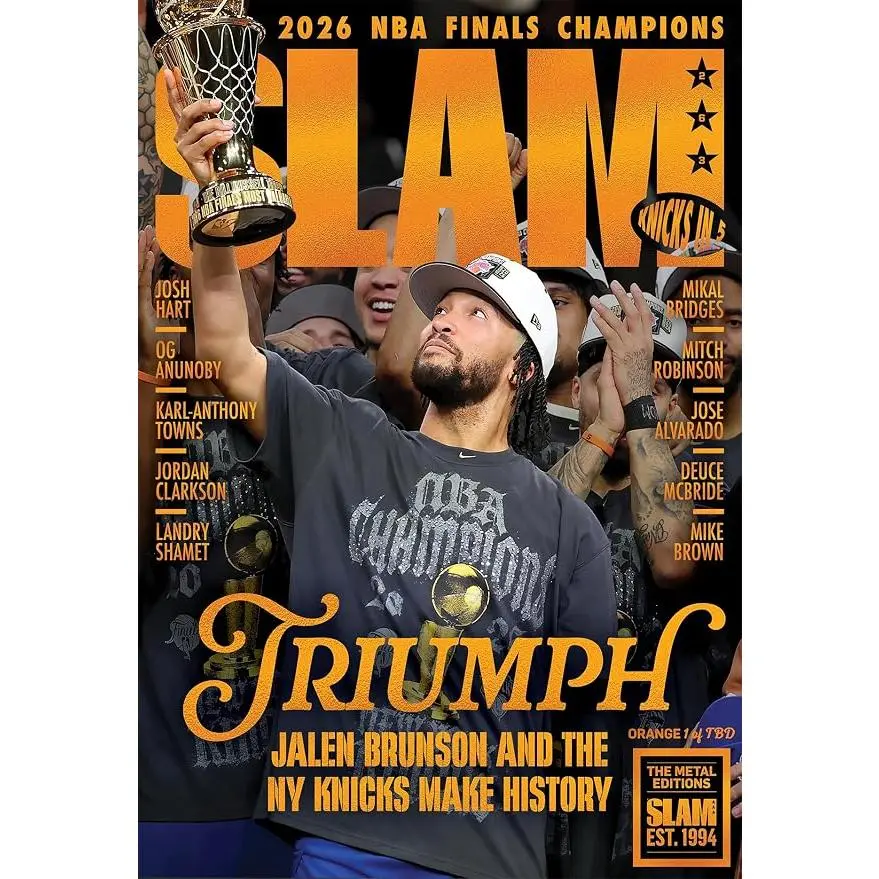 SLAM Magazine Champions NY Knicks Special Commemorative Issue Cover Poster