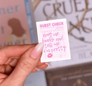 Buy Me Books and Tell Me I'm Pretty Sticker