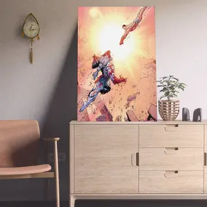 Invincible Image Comics, Battle Beast And Thragg Finale, Superhero,Aesthetic Wall Art Picture Print Modern Family Bedroom Decor