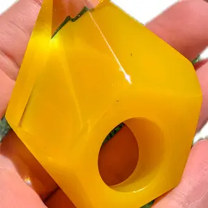Monies Style Huge Resin Ring Size USA 8 EU 18