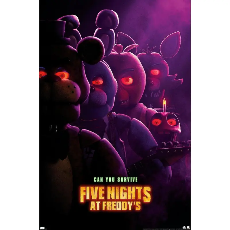 Trends International Five Nights at Freddy's Movie - Teaser One Sheet Wall Poster