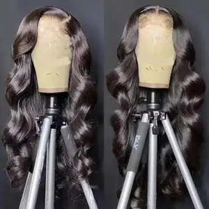 Glamour Hair 13x6 Bone Straight Transparent Lace Front Human Hair Wigs For Black Women 180% Density Natural Wigs Indian Hair Wigs On Sale Clearance