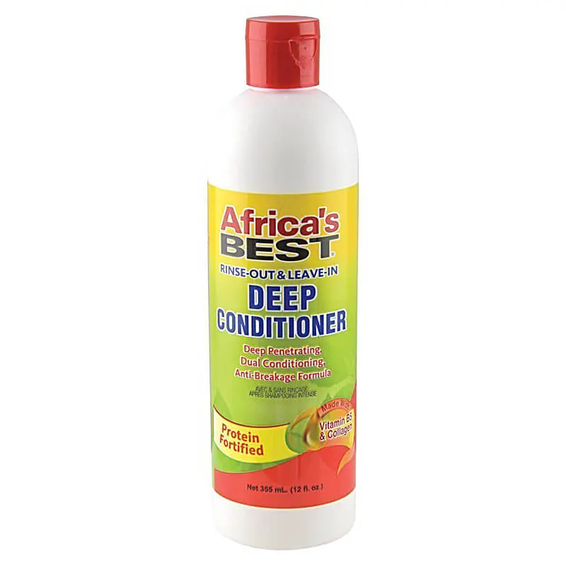 Africa's Best Leave-In Deep Conditioner with Cleansing Benefits, Haircare Product - 12oz