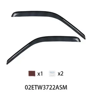 Fit For 94-02 Dodge Ram 1500 2500 3500 Window Visors Rain Sun Guard Deflector